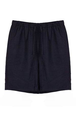 Blue virgin wool Bermuda shorts MAURO GRIFONI | G6AB0007ABU89G
